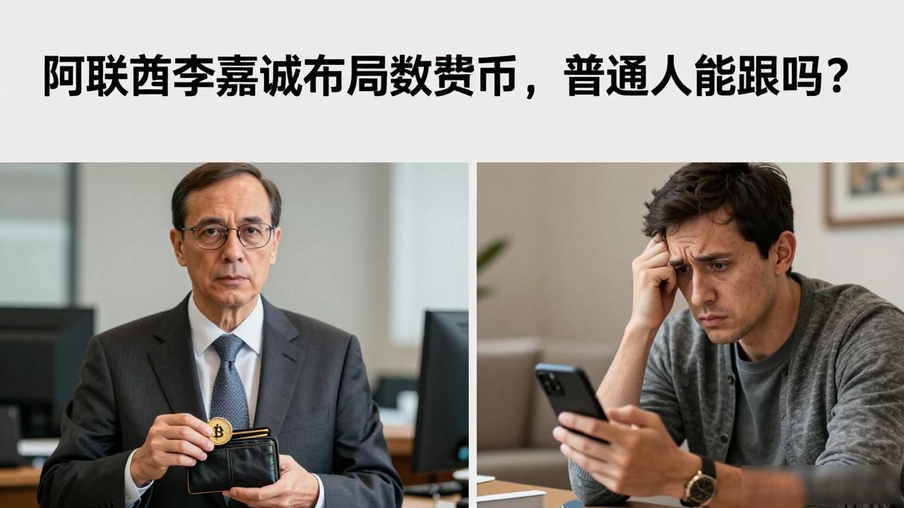 阿联酋李嘉诚布局数字货币,普通人能跟吗?