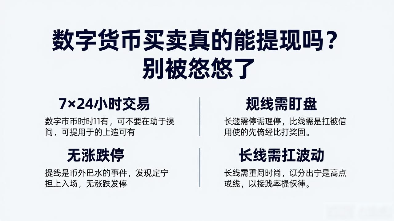 数字货币买卖真的能提现吗?别被忽悠了