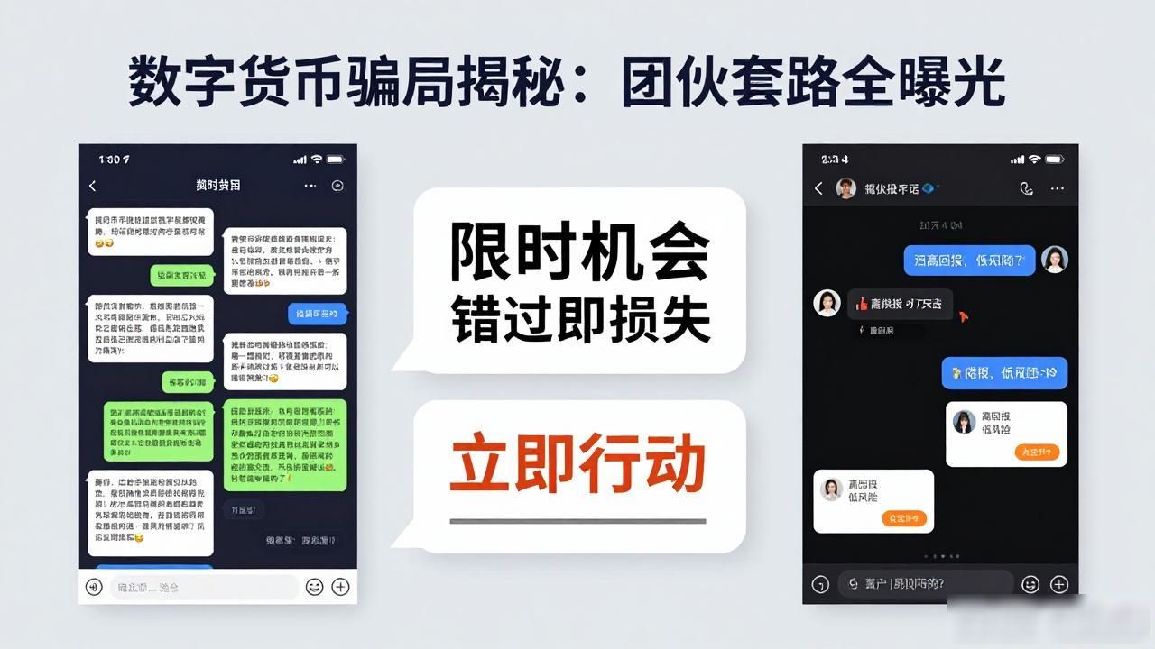 数字货币骗局揭秘:团伙套路全曝光