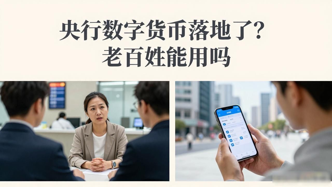 央行数字货币落地了?老百姓能用吗
