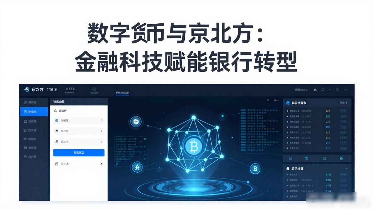 数字货币与京北方:金融科技赋能银行转型