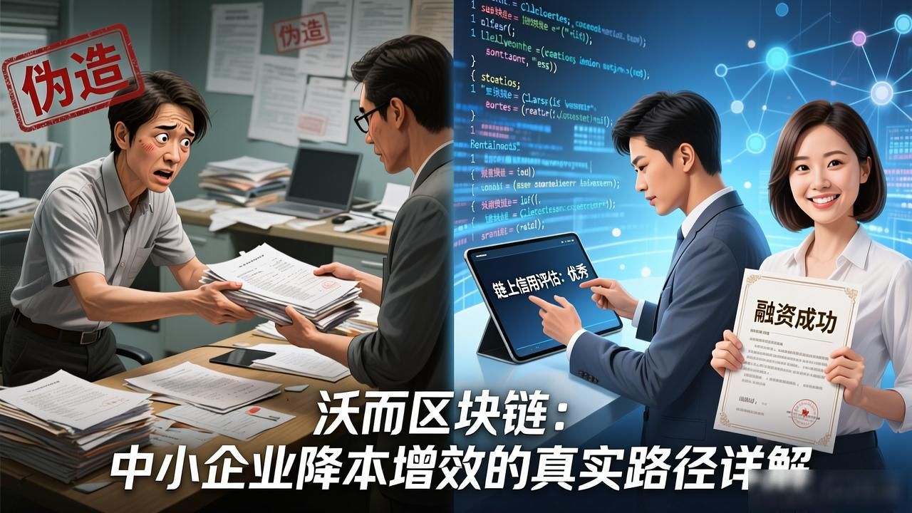沃而区块链:中小企业降本增效的真实路径详解