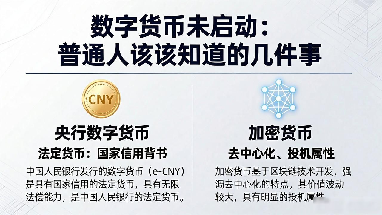 数字货币未启动:普通人该知道的几件事