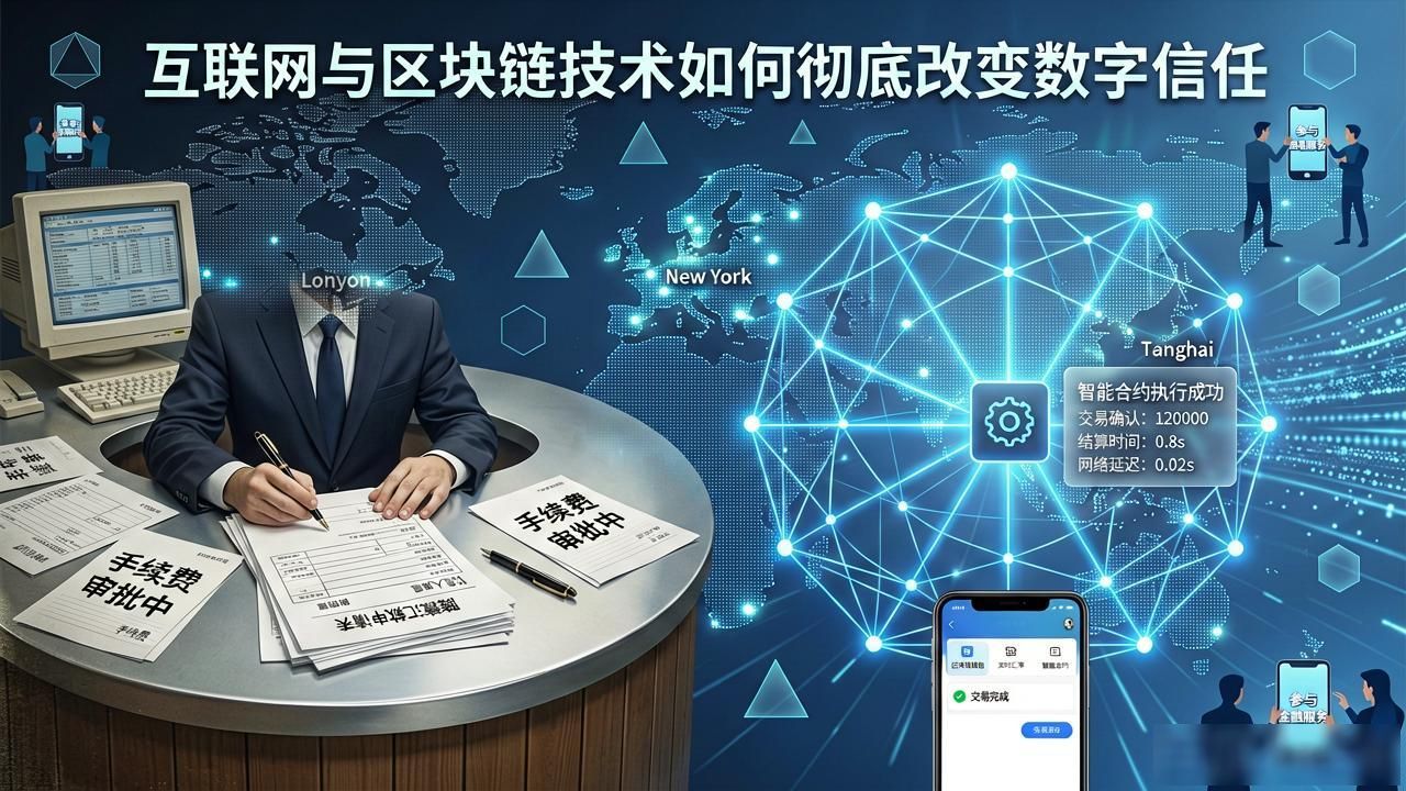 互联网与区块链技术如何彻底改变数字信任