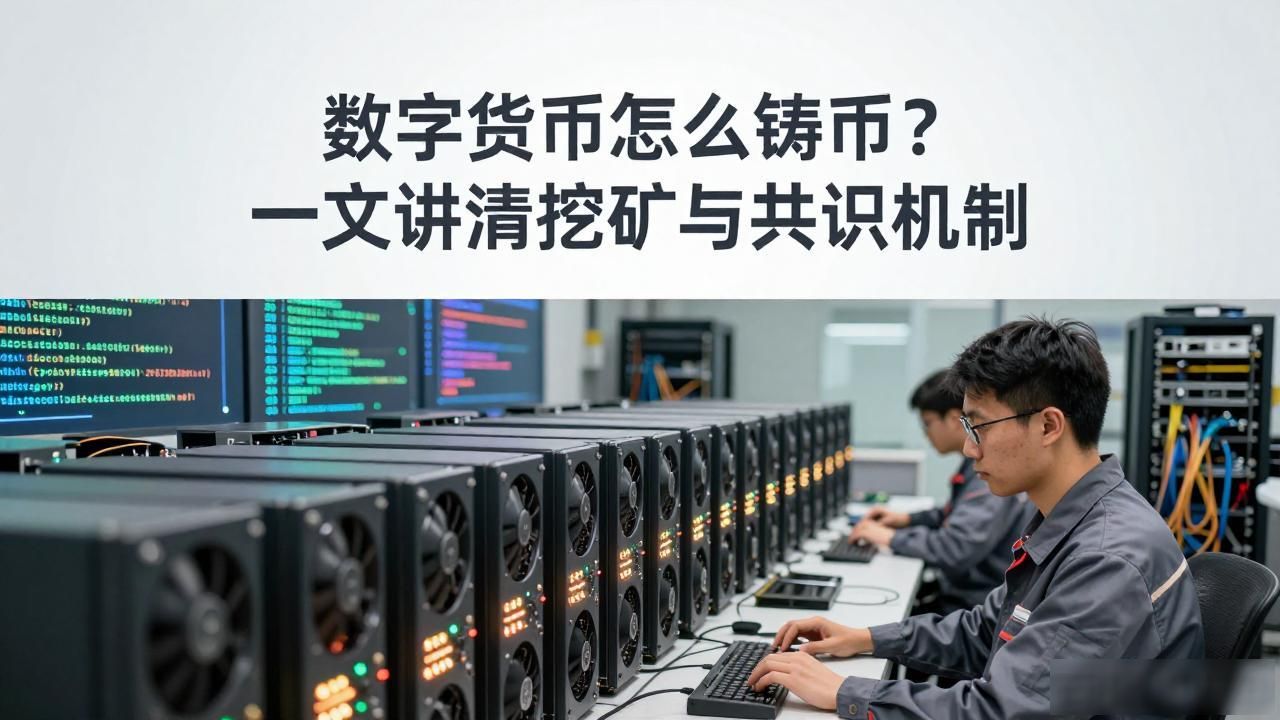 数字货币怎么铸币?一文讲清挖矿与共识机制