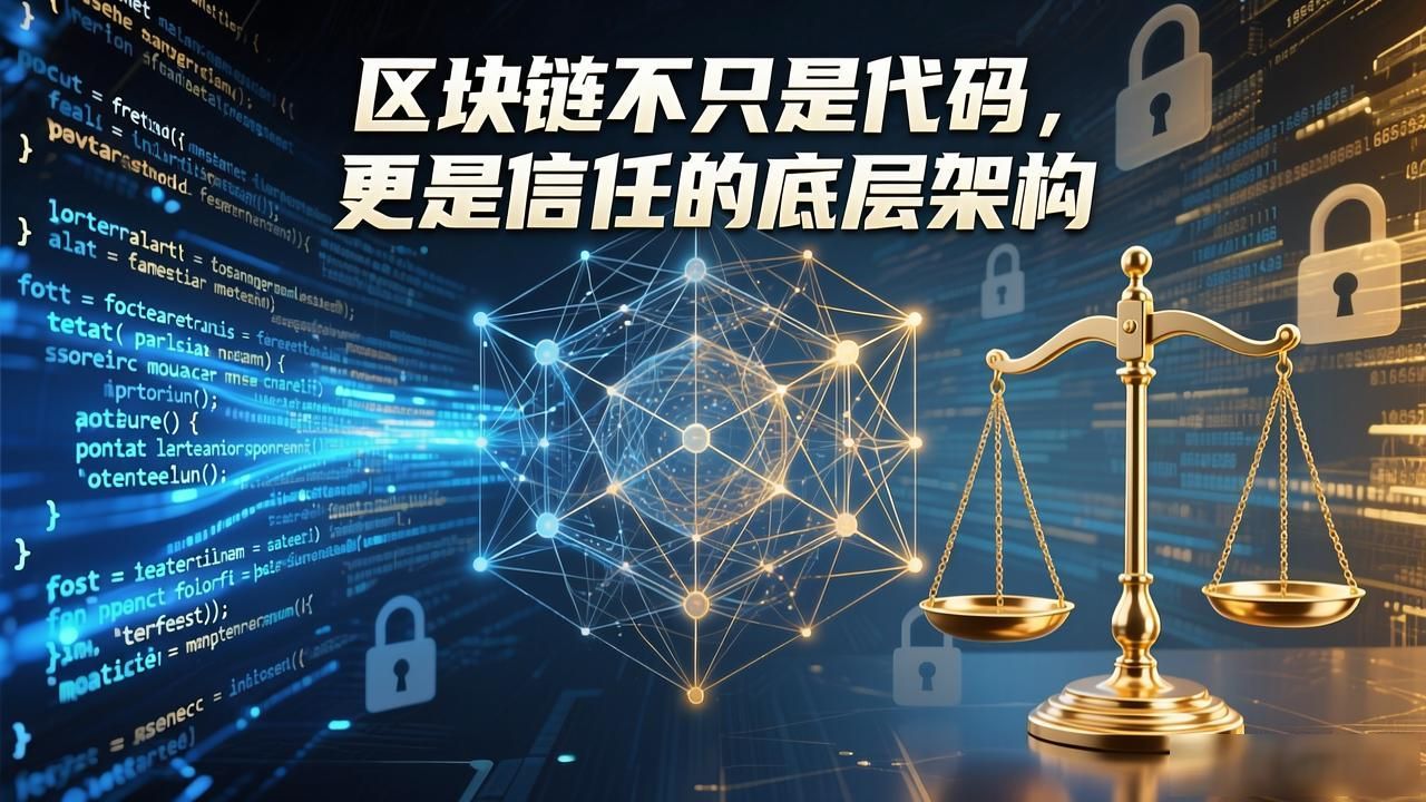 区块链不只是A代码,更是信任的底层架构