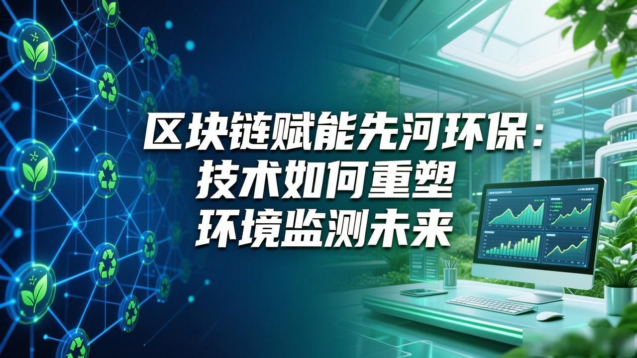 区块链赋能先河环保:技术如何重塑环境监测未来
