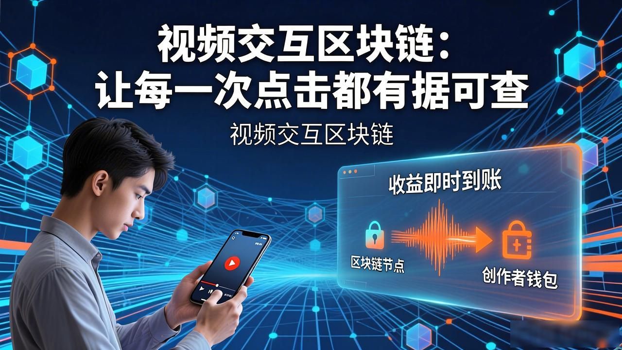 视频交互区块链:让每一次点击都有据可查