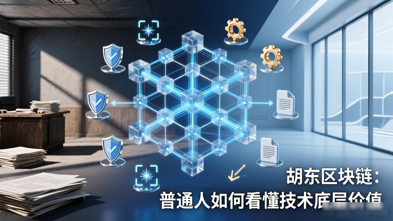 胡东区块链:普通人如何看懂技术底层价值