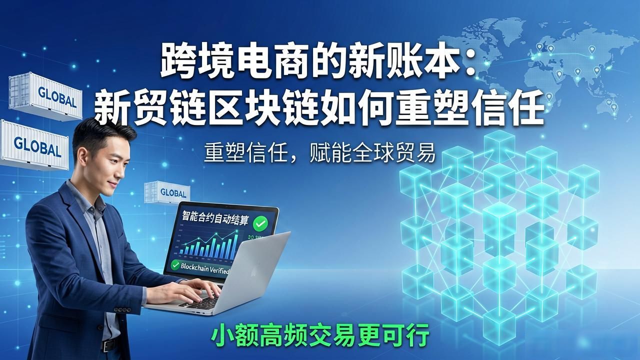 跨境电商的新账本:新贸链区块链如何重塑信任