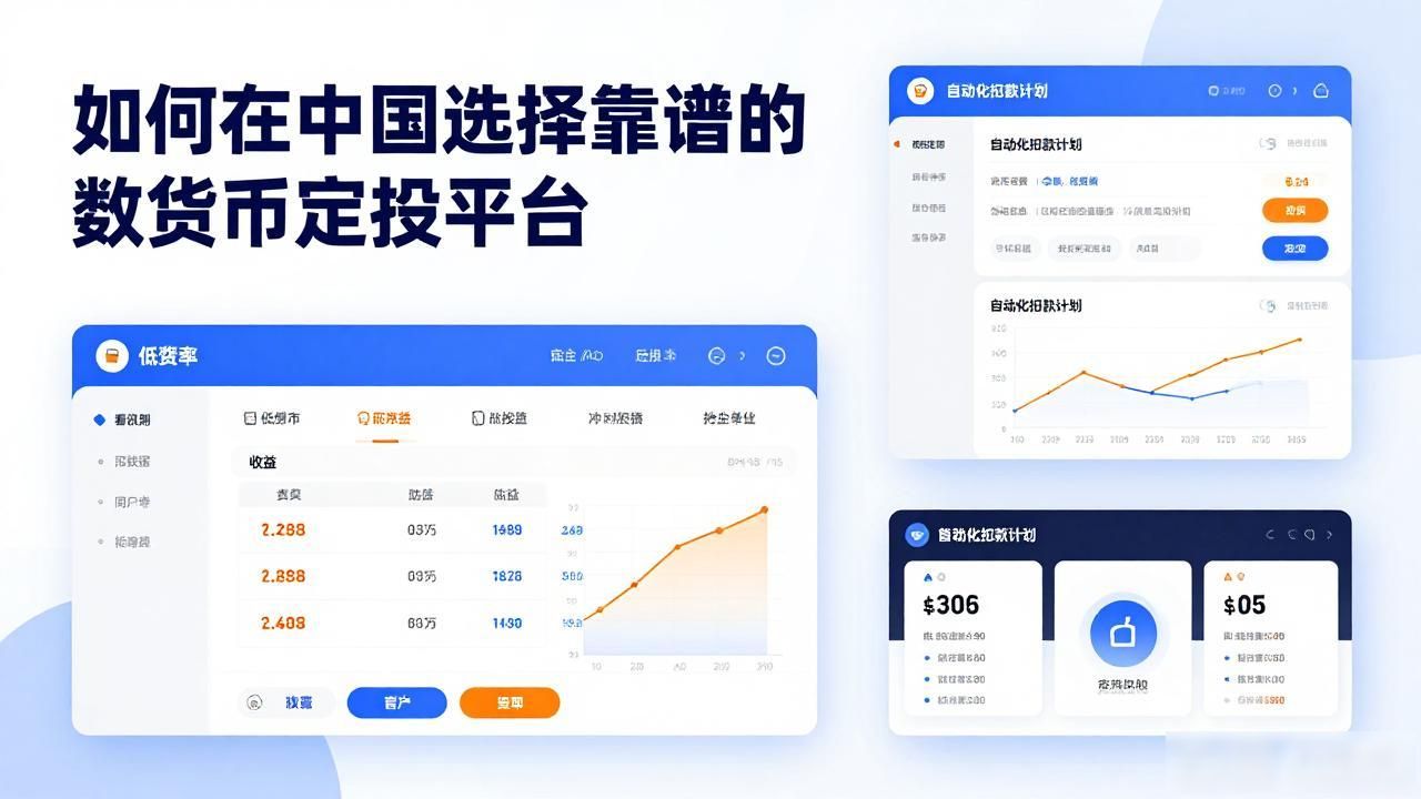 如何在中国选择靠谱的数字货币定投平台