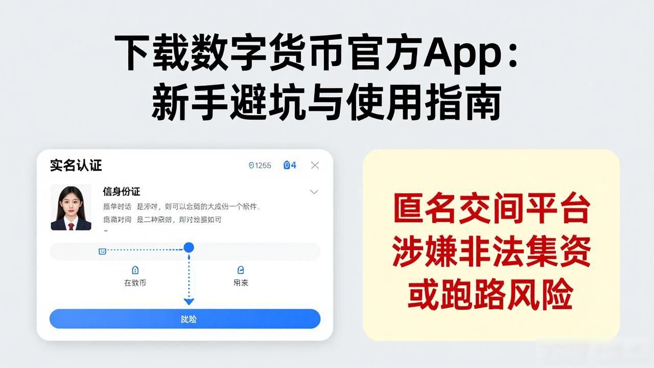 下载数字货币官方App:新手避坑与使用指南