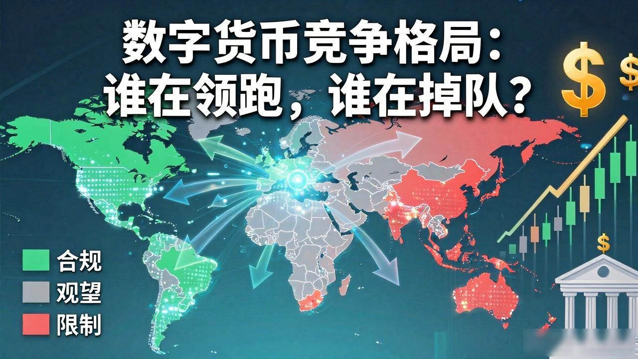 数字货币竞争格局:谁在领跑,谁在掉队?