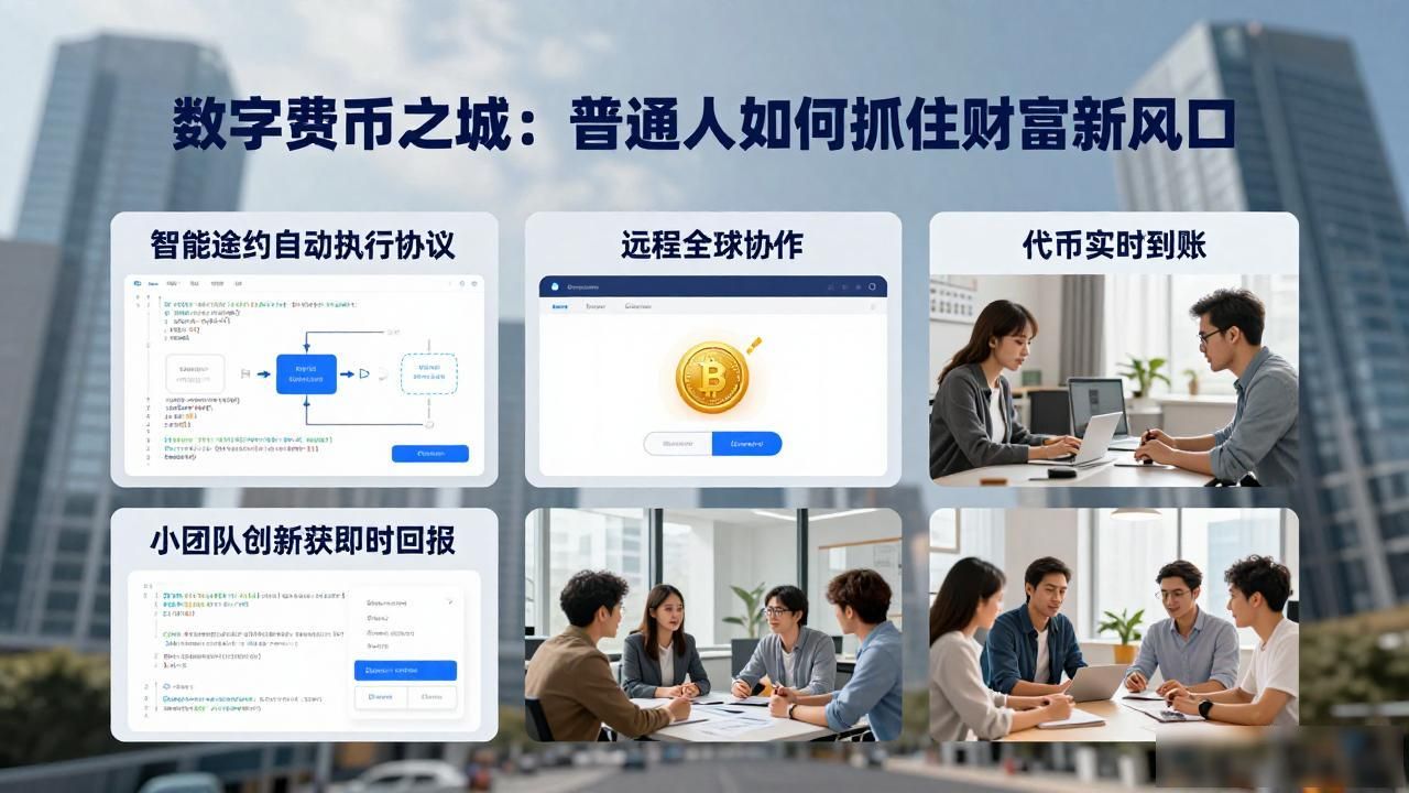 数字货币之城:普通人如何抓住财富新风口
