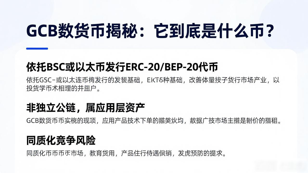 GCB数字货币揭秘:它到底是什么币?