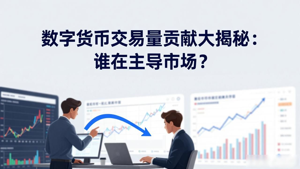 数字货币交易量贡献大揭秘:谁在主导市场?