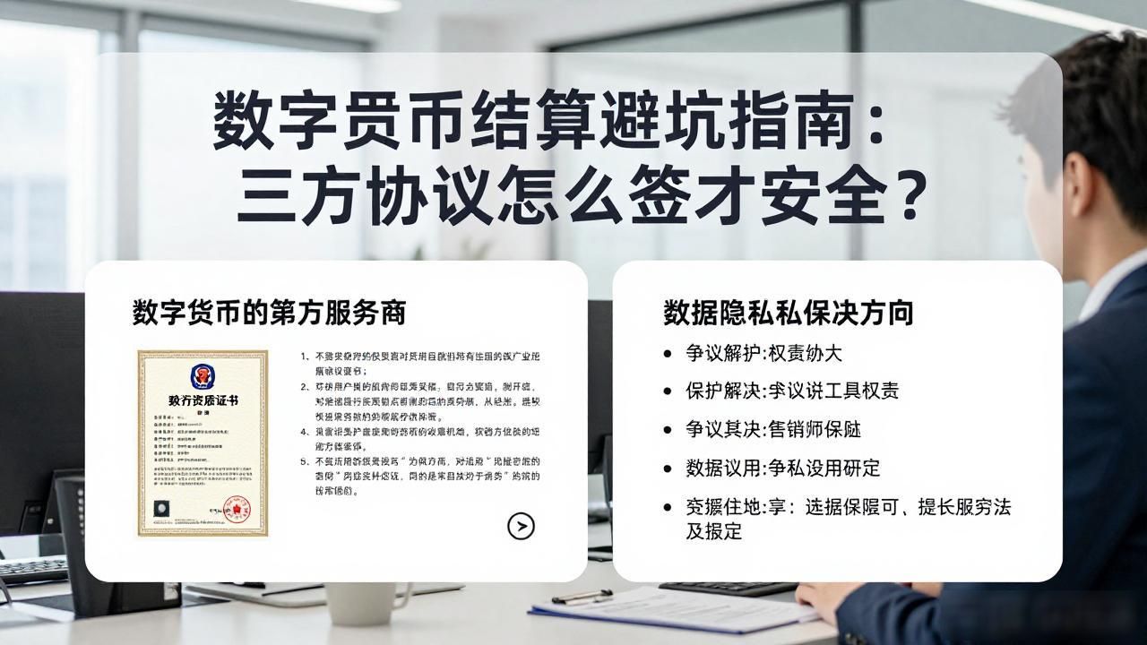数字货币结算避坑指南:三方协议怎么签才安全?