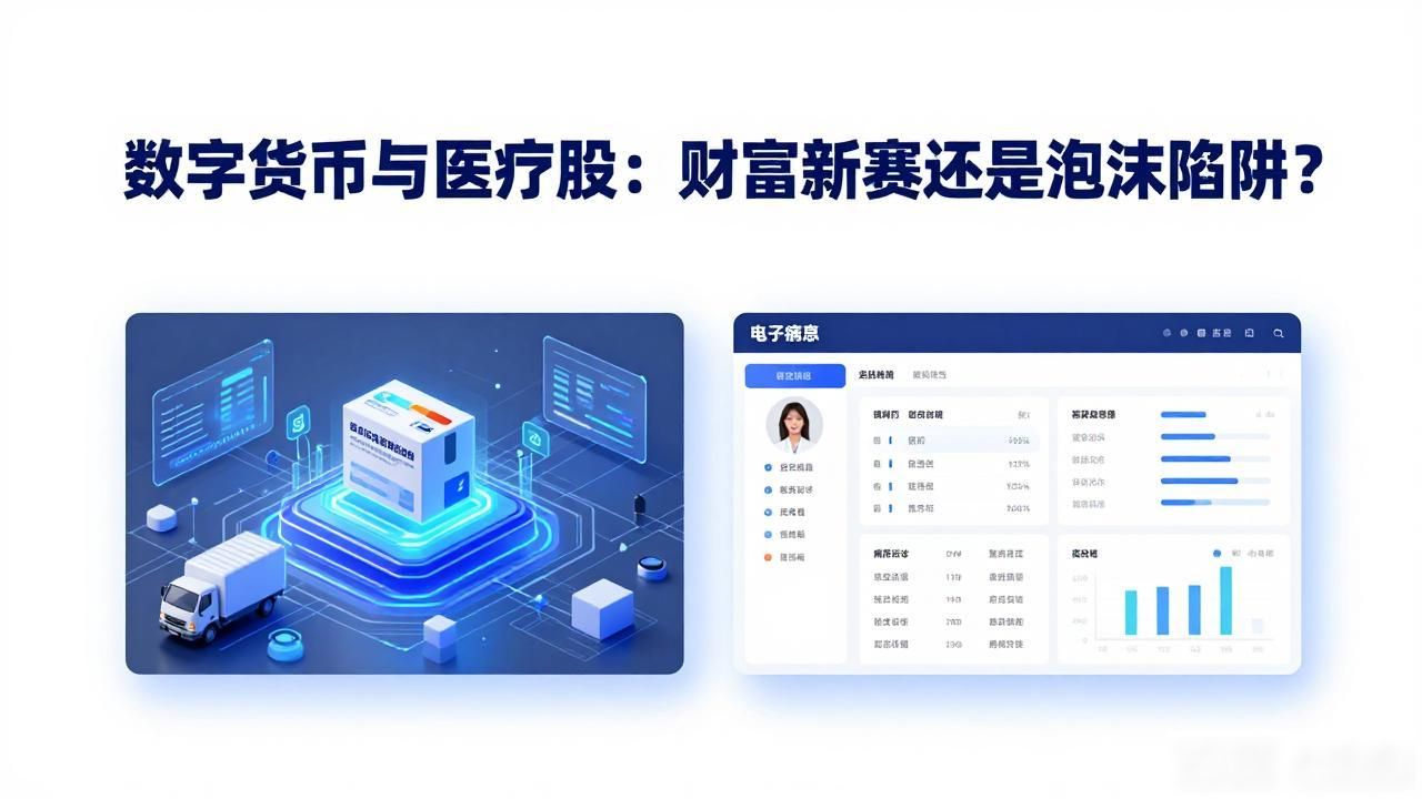 数字货币与医疗股:财富新赛道还是泡沫陷阱?