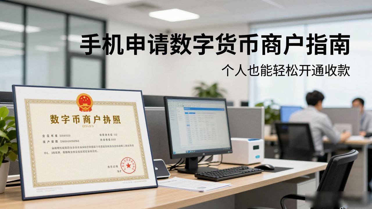 手机申请数字货币商户指南 个人也能轻松开通收款