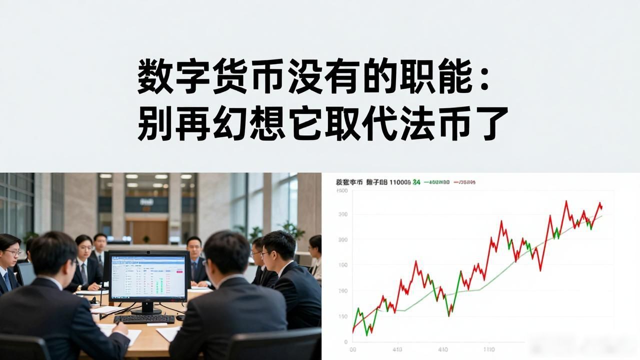 数字货币没有的职能:别再幻想它取代法币了