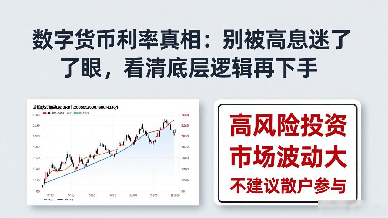 数字货币利率真相:别被高息迷了眼,看清底层逻辑再下手