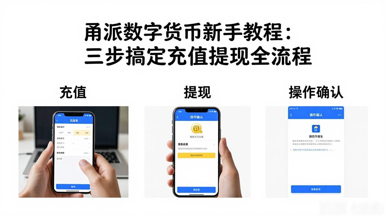 甬派数字货币新手教程:三步搞定充值提现全流程