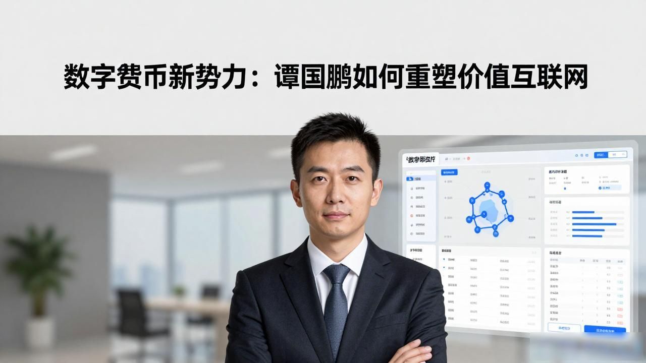 数字货币新势力:谭国鹏如何重塑价值互联网