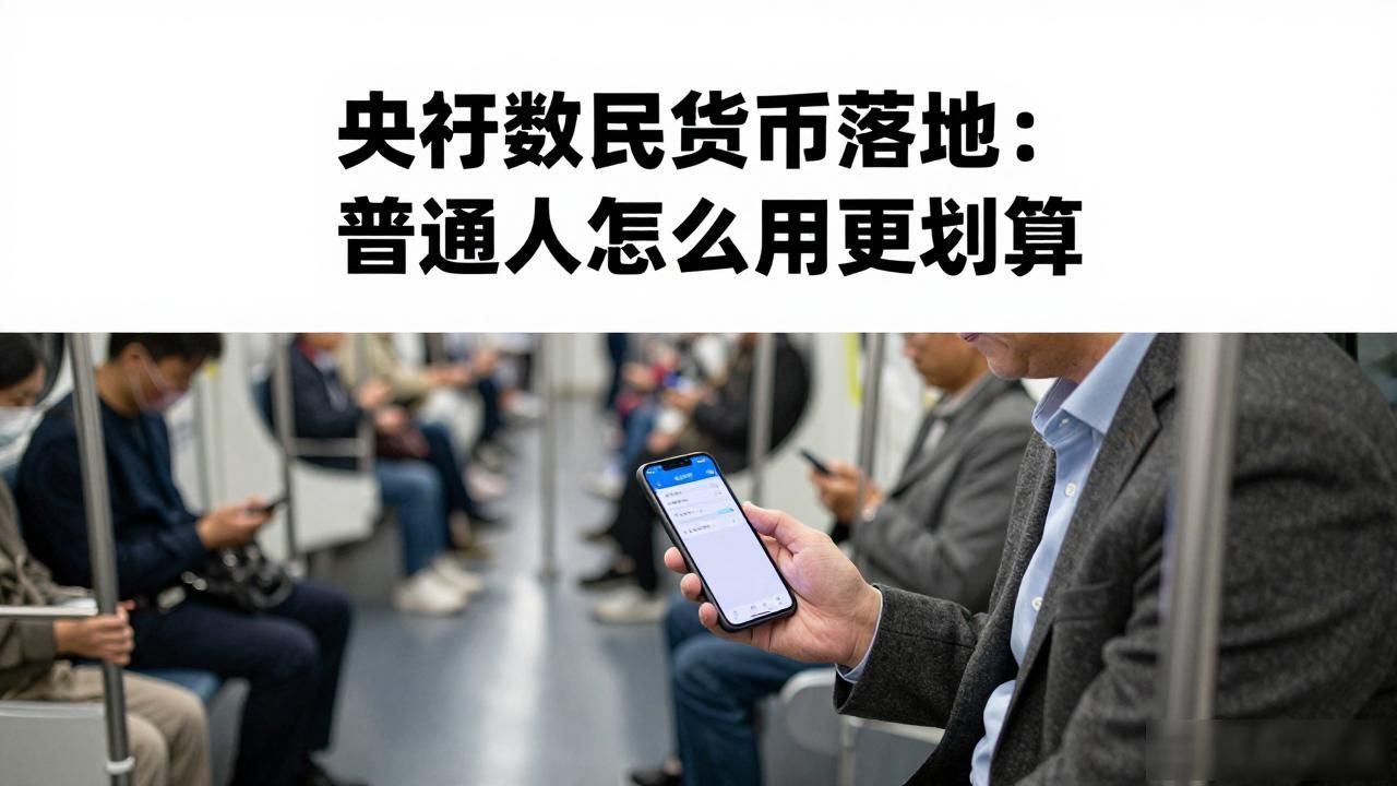 央行数字货币落地:普通人怎么用更划算