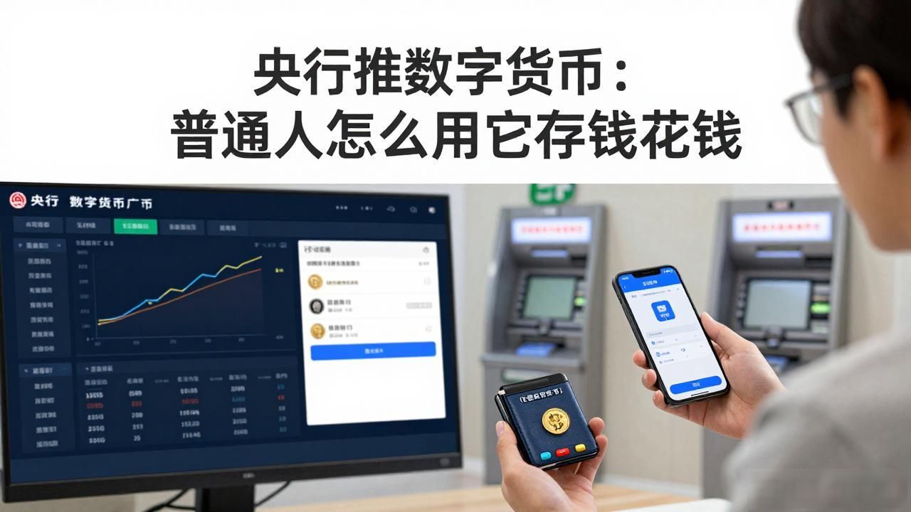 央行推数字货币:普通人怎么用它存钱花钱