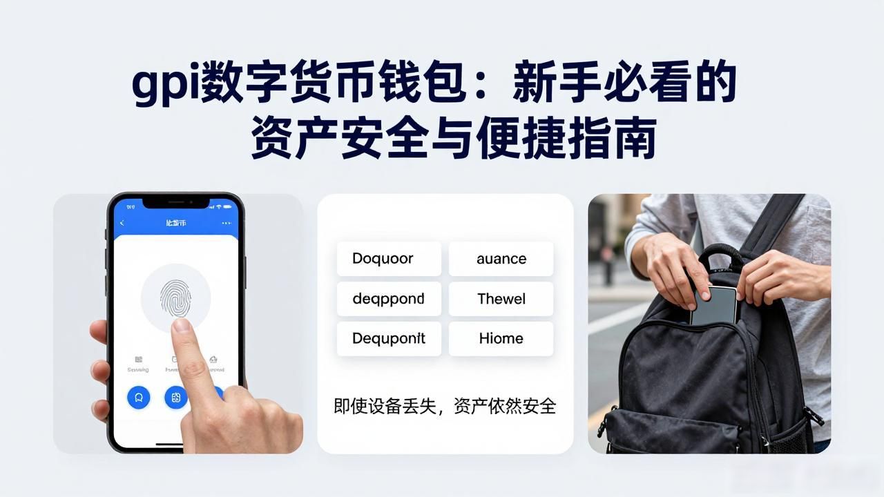 gpi数字货币钱包:新手必看的资产安全与便捷指南