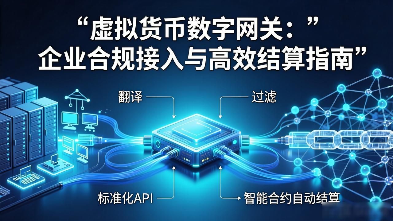 虚拟货币数字网关:企业合规接入与高效结算指南