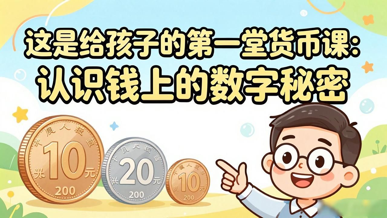 这是给孩子的第一堂货币课:认识钱上的数字秘密