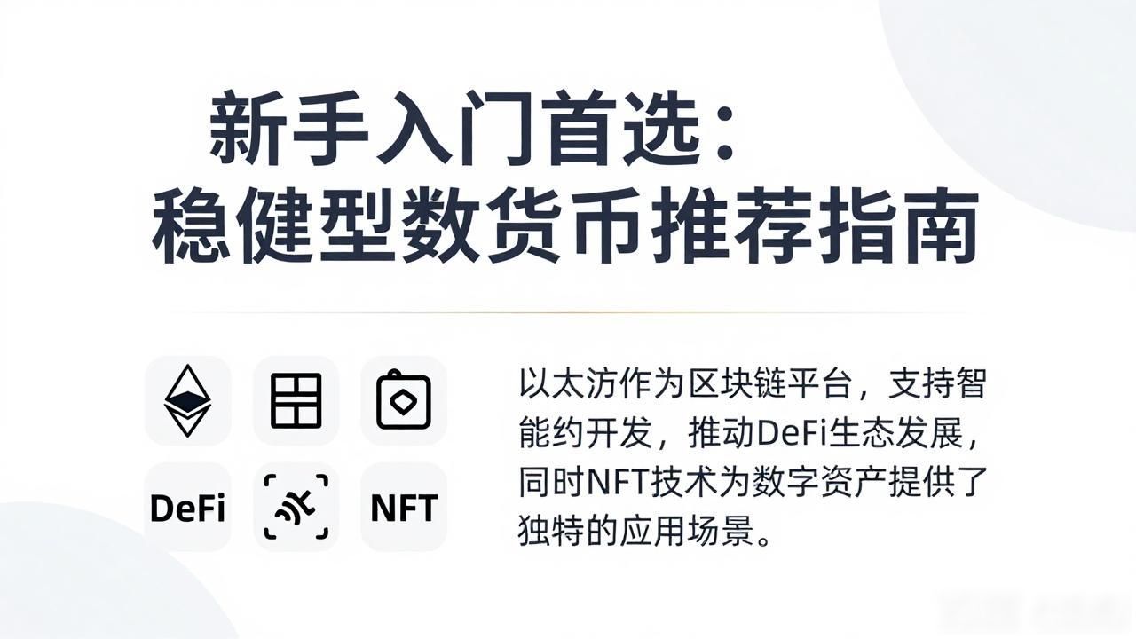 新手入门首选:稳健型数字货币推荐指南