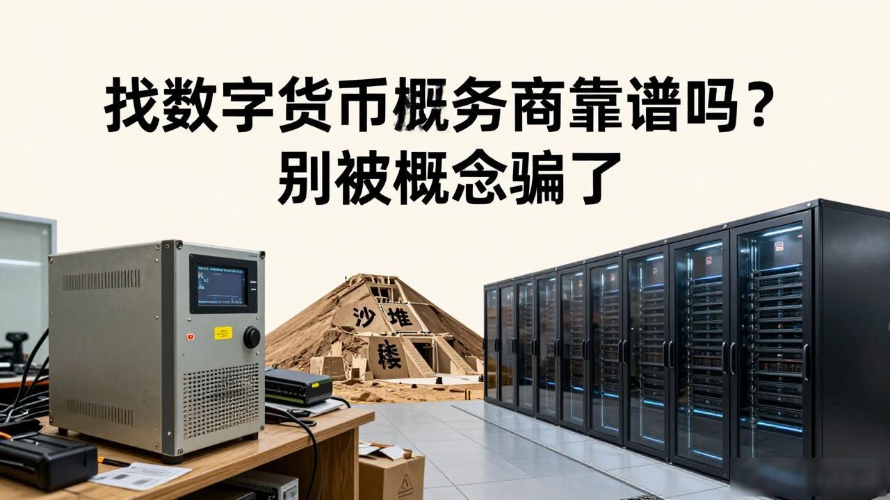 找数字货币服务商靠谱吗?别被概念骗了