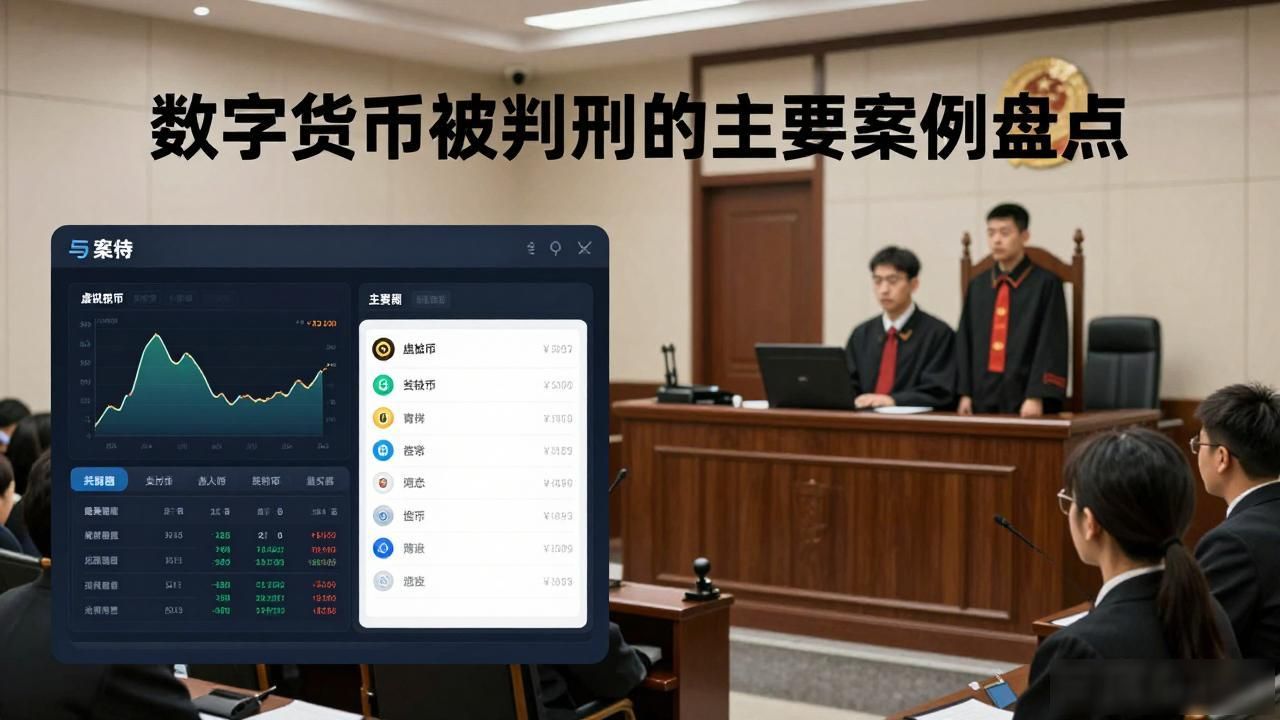 数字货币被判刑的主要案例盘点