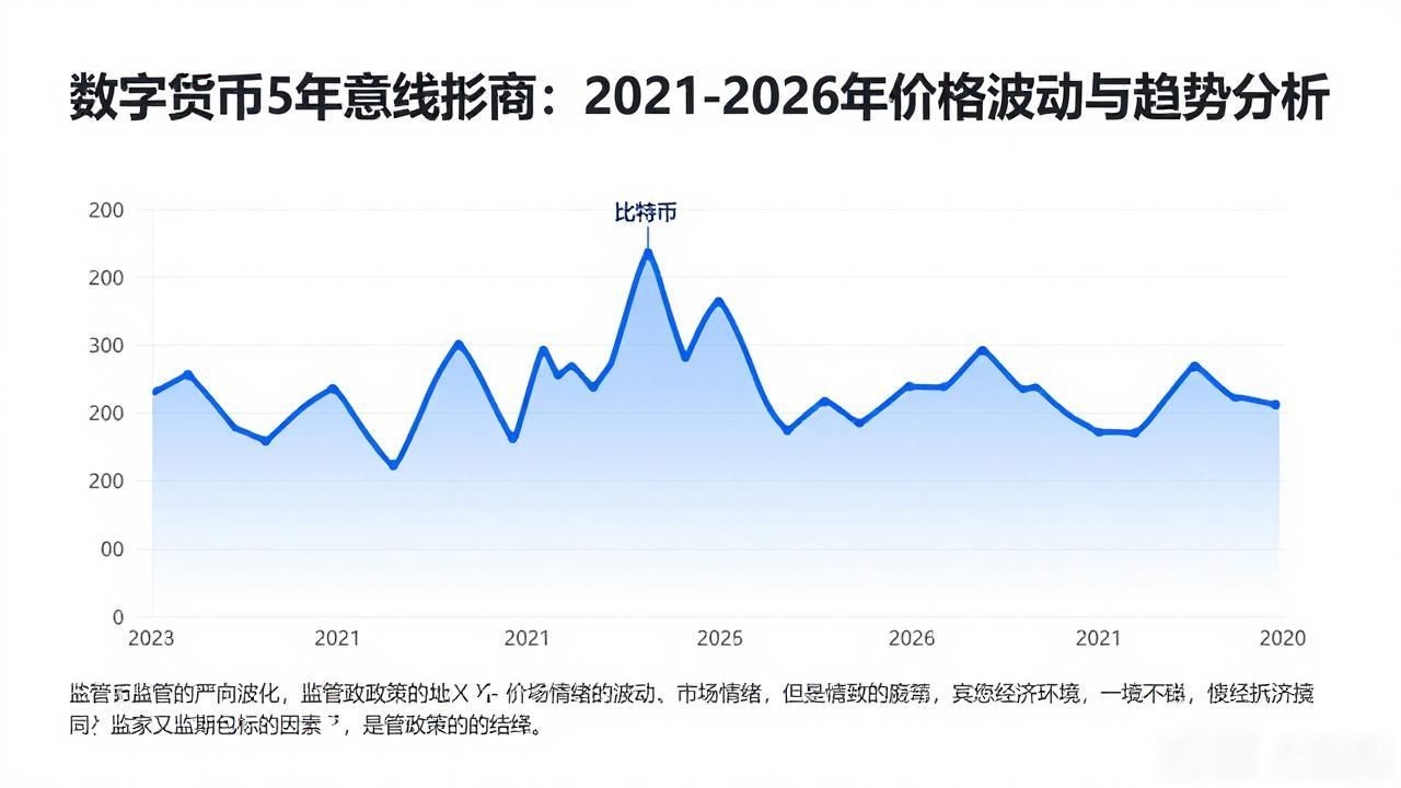 数字货币5年走势图:2021-2026年价格波动与趋势分析