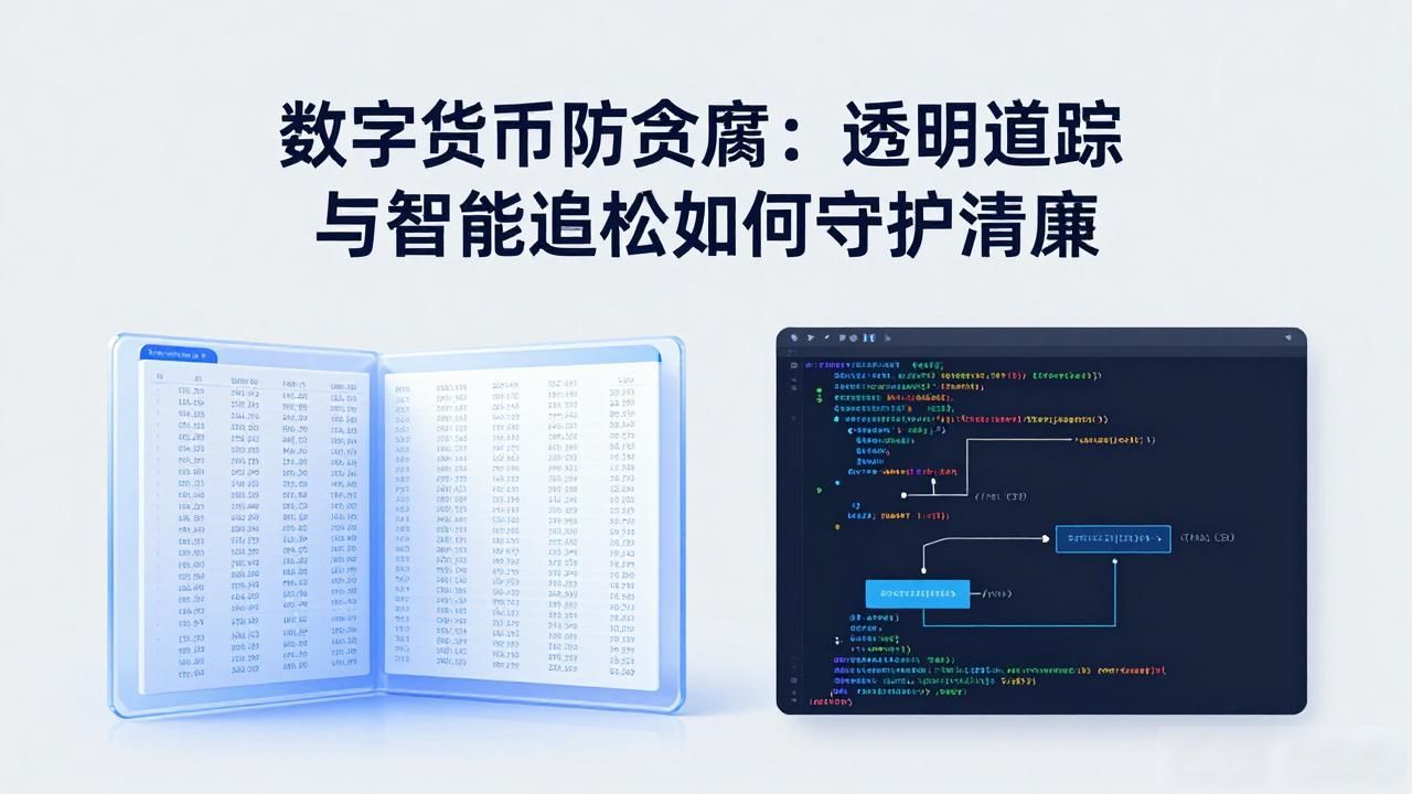 数字货币防贪腐:透明追踪与智能合约如何守护清廉