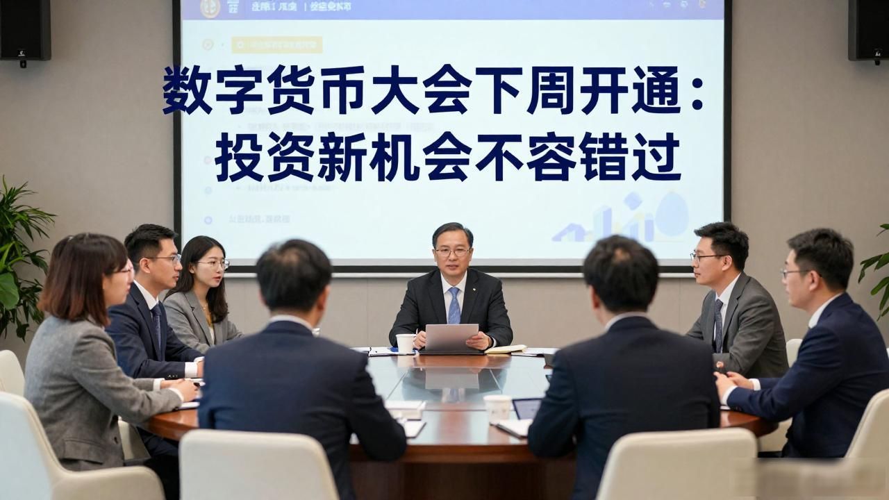 数字货币大会下周开通:投资新机会不容错过