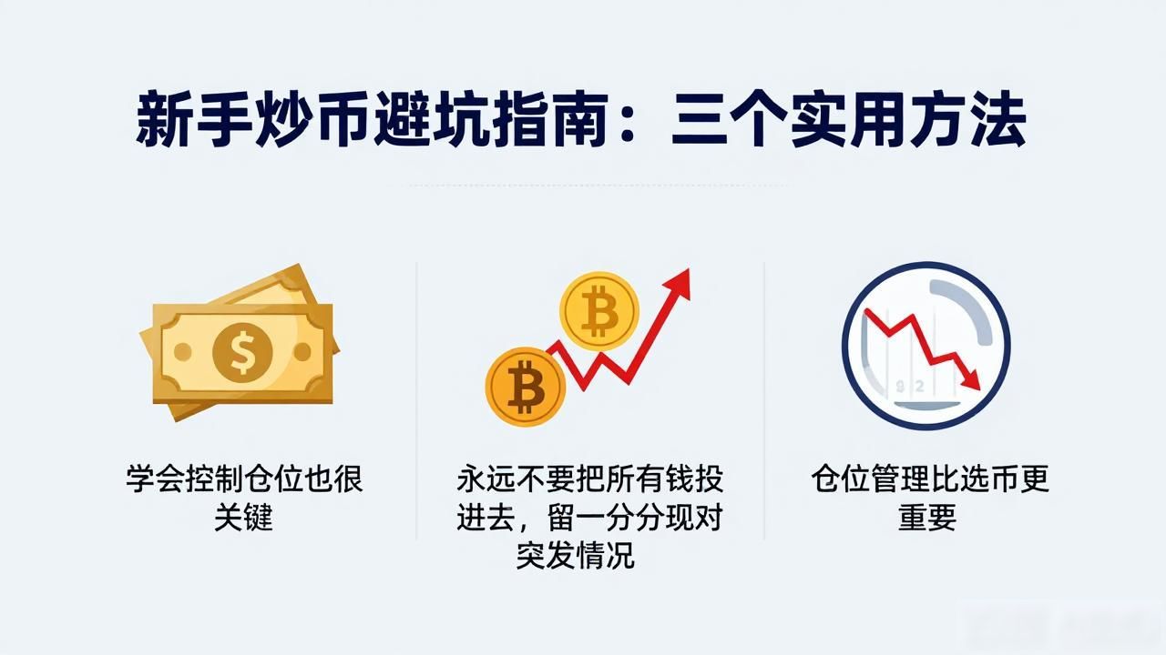 新手炒币避坑指南:三个实用方法
