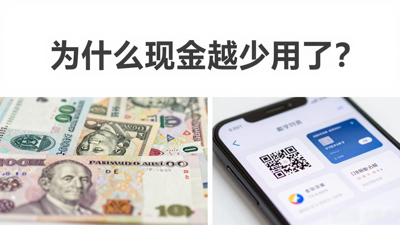 为什么现金越来越少用了?