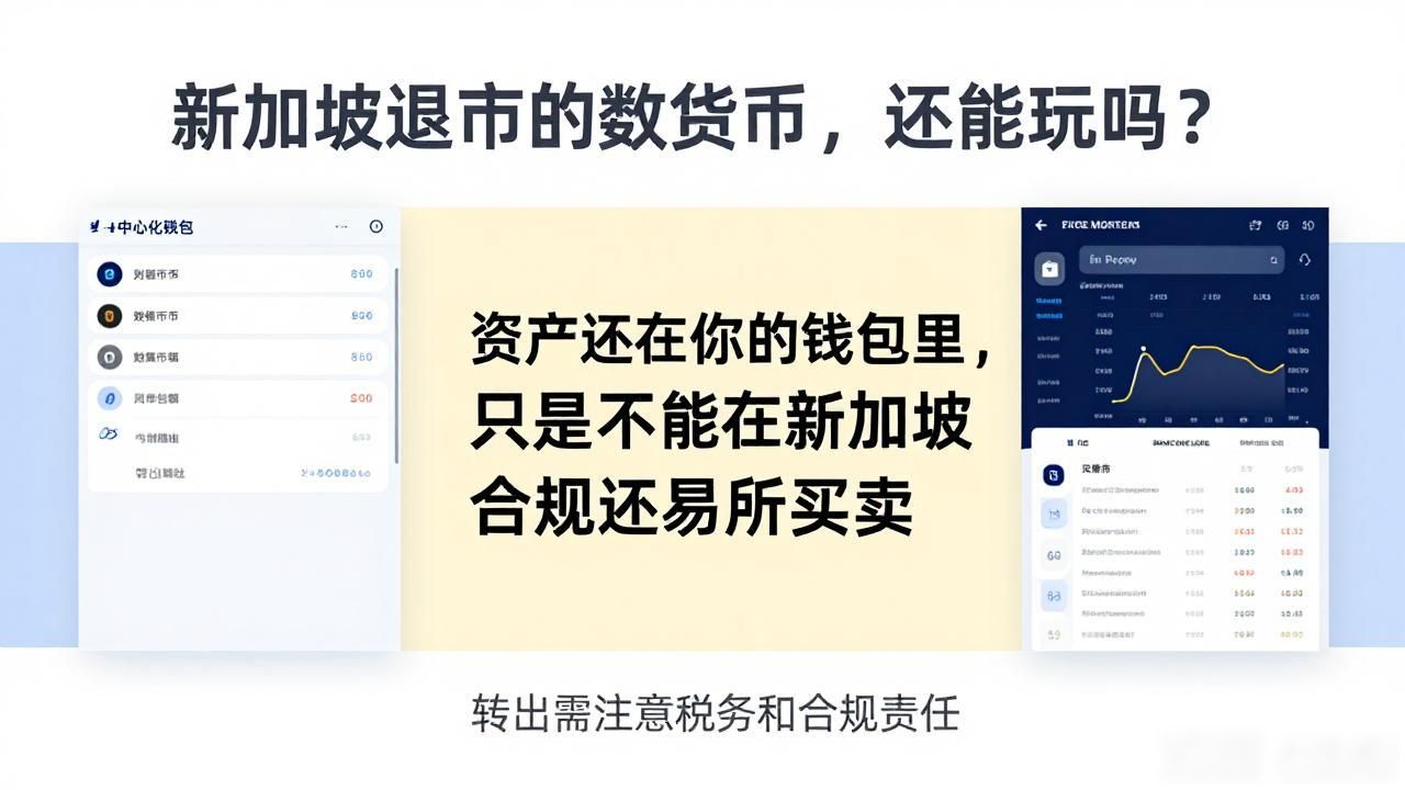 新加坡退市的数字货币,还能玩吗?