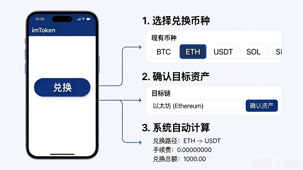imToken 钱包怎么下?苹果手机跨链兑换一步步教