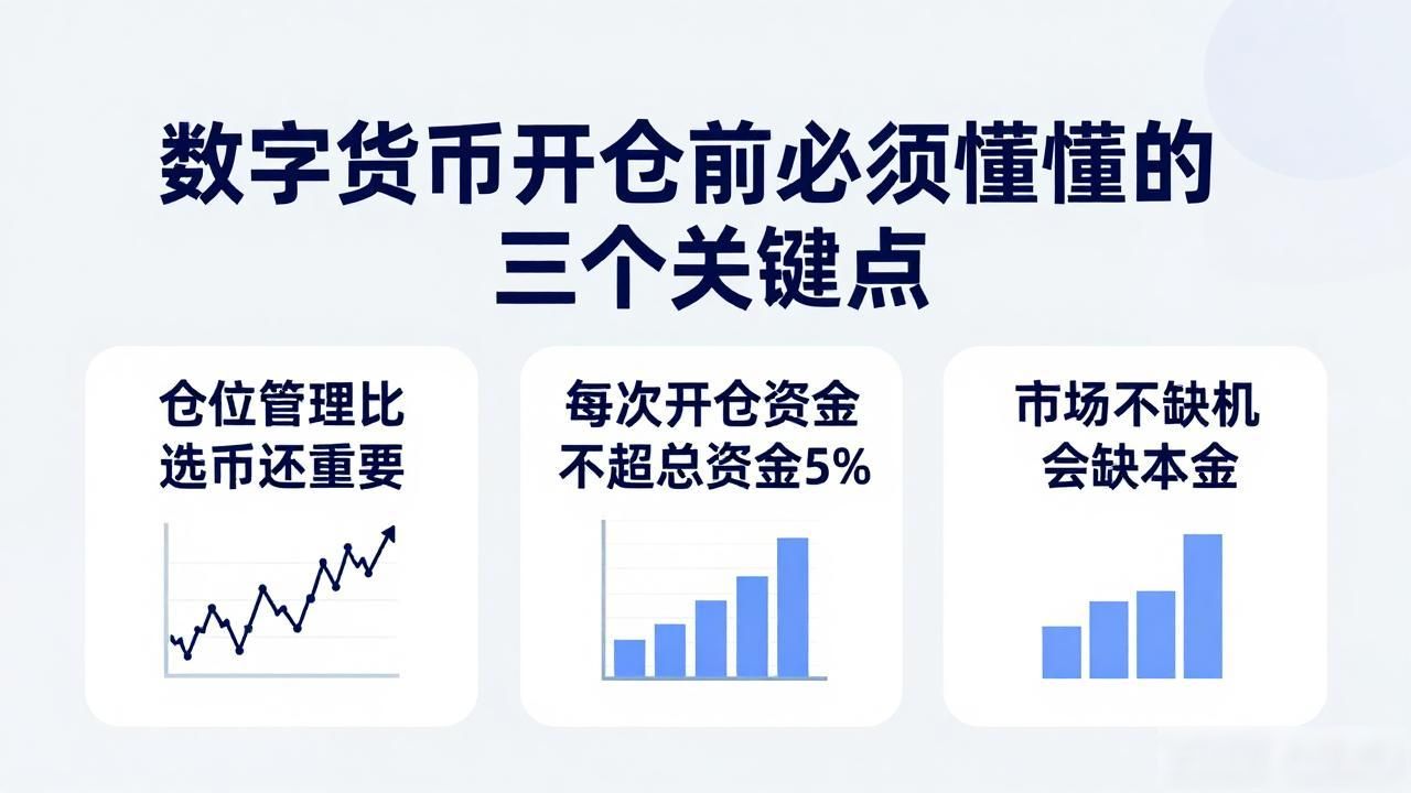 数字货币开仓前必须懂的三个关键点