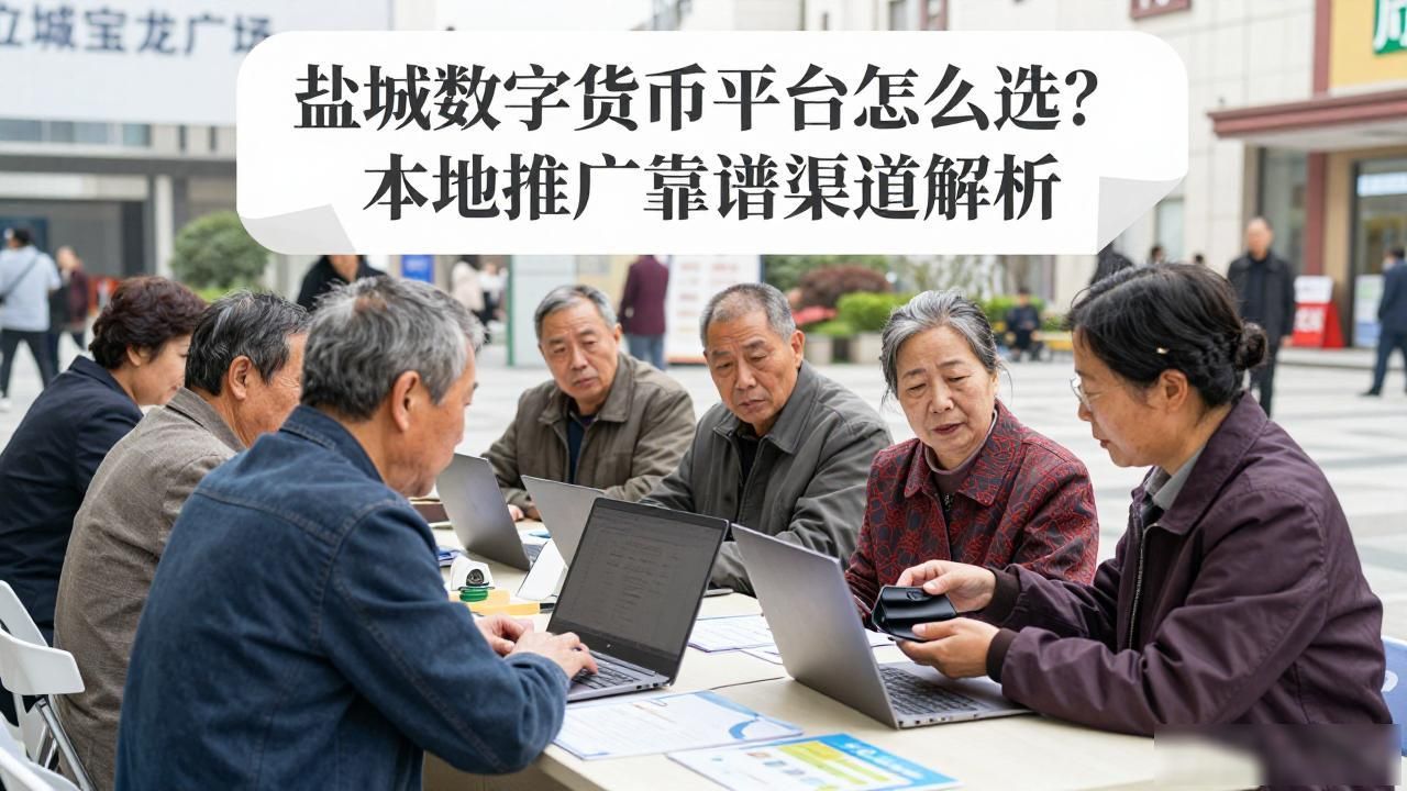 盐城数字货币平台怎么选?本地推广靠谱渠道解析
