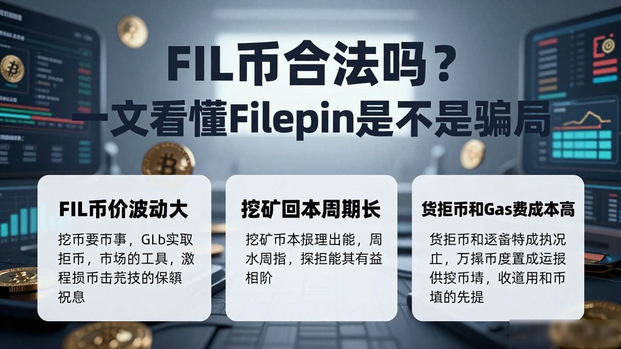 FIL币合法吗?一文看懂Filecoin是不是骗局